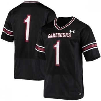 Men's South Carolina Fighting Gamecocks #1 Jaycee Horn Black Stitched Jersey Men's South Carolina Fighting Gamecocks #1 Jaycee Horn Black Stitched Jersey