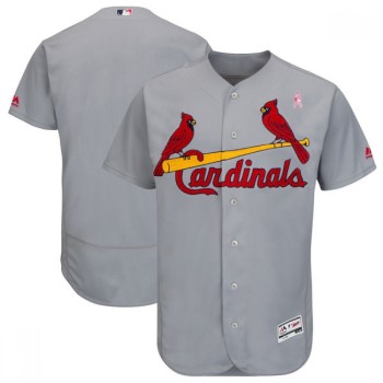 Men's St.Louis Cardinals Gray 2018 Mother's Day Flexbase Stitched MLB Jersey Men's St.Louis Cardinals Gray 2018 Mother's Day Flexbase Stitched MLB Jersey