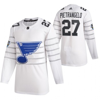 Men's St. Louis Blues #27 Alex Pietrangelo 2020 White All Star Stitched NHL Jersey Men's St. Louis Blues #27 Alex Pietrangelo 2020 White All Star Stitched NHL Jersey