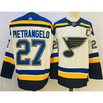 Men's St. Louis Blues #27 Alex Pietrangelo Cream Winter Classic Stitched Jersey Men's St. Louis Blues #27 Alex Pietrangelo Cream Winter Classic Stitched Jersey