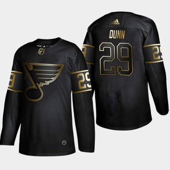 Men's St. Louis Blues #29 Vince Dunn 2019 Black Golden Edition Stitched NHL Jersey Men's St. Louis Blues #29 Vince Dunn 2019 Black Golden Edition Stitched NHL Jersey