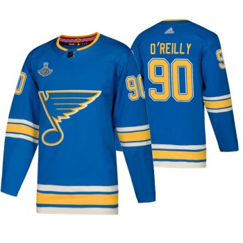 Men's St. Louis Blues #90 Ryan O'Reilly Blue Stitched NHL Jersey Men's St. Louis Blues #90 Ryan O'Reilly Blue Stitched NHL Jersey