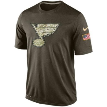 Men's St. Louis Blues Salute To Service Dri-FIT T-Shirt