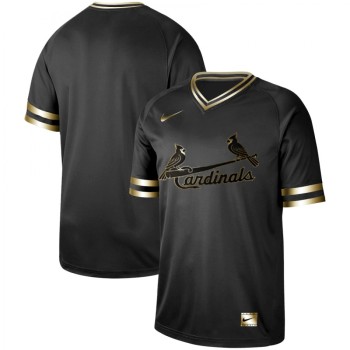 Men's St. Louis Cardinals Black Gold Stitched MLB Jersey Men's St. Louis Cardinals Black Gold Stitched MLB Jersey