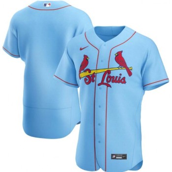 Men's St. Louis Cardinals Blank Blue Flex Base Stitched Jersey Men's St. Louis Cardinals Blank Blue Flex Base Stitched Jersey
