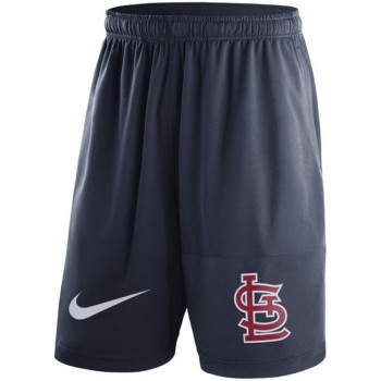 Men's St. Louis Cardinals Navy Dry Fly Shorts