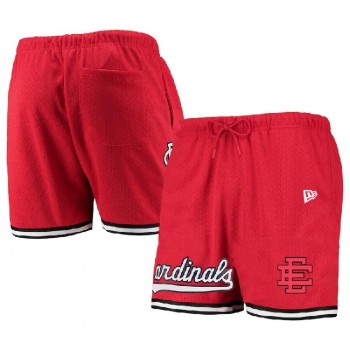 Men's St. Louis Cardinals Red Mesh Shorts 001 Men's St. Louis Cardinals Red Mesh Shorts 001