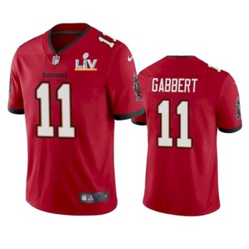 Men's Tampa Bay Buccaneers #11 Blaine Gabbert Red 2021 Super Bowl LV Limited Stitched Jersey Men's Tampa Bay Buccaneers #11 Blaine Gabbert Red 2021 Super Bowl LV Limited Stitched Jersey