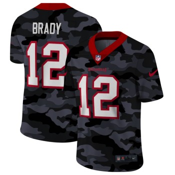 Men's Tampa Bay Buccaneers #12 Tom Brady 2020 Camo Limited Stitched Jersey Men's Tampa Bay Buccaneers #12 Tom Brady 2020 Camo Limited Stitched Jersey