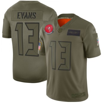 Men's Tampa Bay Buccaneers #13 Mike Evans 2019 Camo Salute To Service Limited Stitched NFL Jersey Men's Tampa Bay Buccaneers #13 Mike Evans 2019 Camo Salute To Service Limited Stitched NFL Jersey