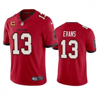 Men's Tampa Bay Buccaneers #13 Mike Evans 2022 Red With 4-star C Patch Vapor Untouchable Limited Stitched Jersey Men's Tampa Bay Buccaneers #13 Mike Evans 2022 Red With 4-star C Patch Vapor Untouchable Limited Stitched Jersey