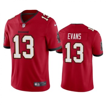 Men's Tampa Bay Buccaneers #13 Mike Evans New Red Vapor Untouchable Limited Stitched NFL Jersey Men's Tampa Bay Buccaneers #13 Mike Evans New Red Vapor Untouchable Limited Stitched NFL Jersey
