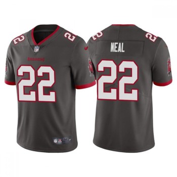 Men's Tampa Bay Buccaneers #22 Keanu Neal Grey Vapor Untouchable Limited Stitched Jersey Men's Tampa Bay Buccaneers #22 Keanu Neal Grey Vapor Untouchable Limited Stitched Jersey