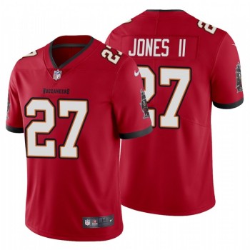 Men's Tampa Bay Buccaneers #27 Ronald Jones II New Red Vapor Untouchable Limited Stitched Jersey Men's Tampa Bay Buccaneers #27 Ronald Jones II New Red Vapor Untouchable Limited Stitched Jersey