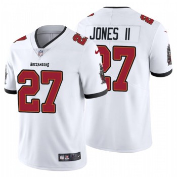 Men's Tampa Bay Buccaneers #27 Ronald Jones II New White Vapor Untouchable Limited Stitched Jersey Men's Tampa Bay Buccaneers #27 Ronald Jones II New White Vapor Untouchable Limited Stitched Jersey