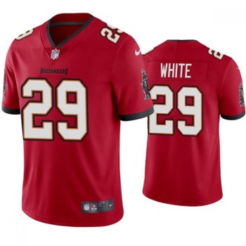 Men's Tampa Bay Buccaneers #29 Rachaad White Red Vapor Untouchable Limited Stitched Jersey Men's Tampa Bay Buccaneers #29 Rachaad White Red Vapor Untouchable Limited Stitched Jersey