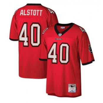 Men's Tampa Bay Buccaneers #40 Mike Alstott Red Stitched Jersey Men's Tampa Bay Buccaneers #40 Mike Alstott Red Stitched Jersey