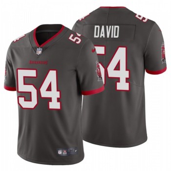 Men's Tampa Bay Buccaneers #54 Lavonte David New Grey Vapor Untouchable Limited Stitched NFL Jersey Men's Tampa Bay Buccaneers #54 Lavonte David New Grey Vapor Untouchable Limited Stitched NFL Jersey