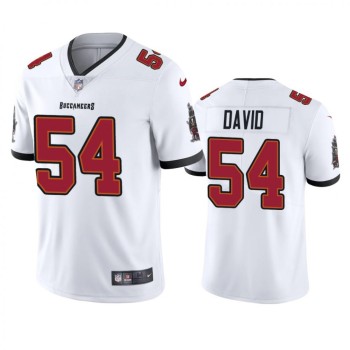 Men's Tampa Bay Buccaneers #54 Lavonte David New White Vapor Untouchable Limited Stitched NFL Jersey Men's Tampa Bay Buccaneers #54 Lavonte David New White Vapor Untouchable Limited Stitched NFL Jersey