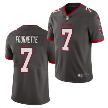 Men's Tampa Bay Buccaneers #7 Leonard Fournette Grey Vapor Untouchable Limited Stitched Jersey Men's Tampa Bay Buccaneers #7 Leonard Fournette Grey Vapor Untouchable Limited Stitched Jersey