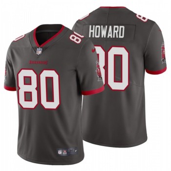 Men's Tampa Bay Buccaneers #80 O.J. Howard New Grey Vapor Untouchable Limited Stitched NFL Jersey Men's Tampa Bay Buccaneers #80 O.J. Howard New Grey Vapor Untouchable Limited Stitched NFL Jersey