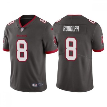 Men's Tampa Bay Buccaneers #8 Kyle Rudolph Grey Vapor Untouchable Limited Stitched Jersey Men's Tampa Bay Buccaneers #8 Kyle Rudolph Grey Vapor Untouchable Limited Stitched Jersey