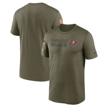 Men's Tampa Bay Buccaneers Olive 2022 Salute to Service Legend Team T-Shirt Men's Tampa Bay Buccaneers Olive 2022 Salute to Service Legend Team T-Shirt