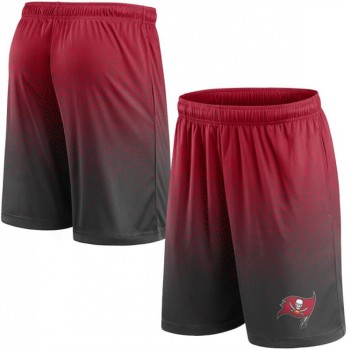 Men's Tampa Bay Buccaneers Red/Black Ombre Shorts Men's Tampa Bay Buccaneers Red/Black Ombre Shorts