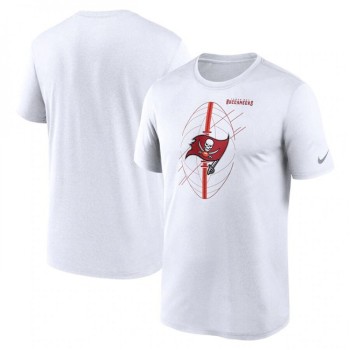 Men's Tampa Bay Buccaneers White Legend Icon Performance T-Shirt Men's Tampa Bay Buccaneers White Legend Icon Performance T-Shirt