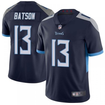 Men's Tennessee Titans #13 Cameron Batson Black Vapor Untouchable Stitched Jersey Men's Tennessee Titans #13 Cameron Batson Black Vapor Untouchable Stitched Jersey