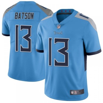Men's Tennessee Titans #13 Cameron Batson Blue Vapor Untouchable Stitched Jersey Men's Tennessee Titans #13 Cameron Batson Blue Vapor Untouchable Stitched Jersey