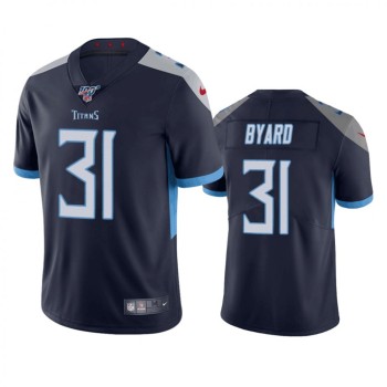 Men's Tennessee Titans #31 Kevin Byard Navy 2019 100th Season Vapor Untouchable Limited Stitched NFL Jersey Men's Tennessee Titans #31 Kevin Byard Navy 2019 100th Season Vapor Untouchable Limited Stitched NFL Jersey