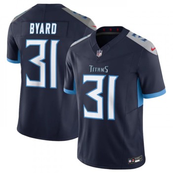Men's Tennessee Titans #31 Kevin Byard Navy 2023 F.U.S.E Vapor Untouchable Stitched Jersey Men's Tennessee Titans #31 Kevin Byard Navy 2023 F.U.S.E Vapor Untouchable Stitched Jersey