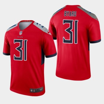 Men's Tennessee Titans #31 Kevin Byard Red Inverted Legend Jersey Men's Tennessee Titans #31 Kevin Byard Red Inverted Legend Jersey