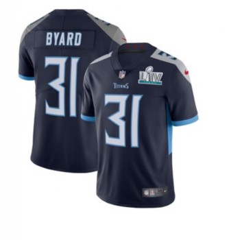 Men's Tennessee Titans #31 Kevin Byard Super Bowl LIV Navy Vapor Untouchable Stitched NFL Jersey Men's Tennessee Titans #31 Kevin Byard Super Bowl LIV Navy Vapor Untouchable Stitched NFL Jersey