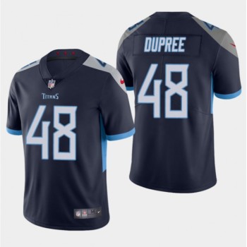 Men's Tennessee Titans #48 Bud Dupree Navy Vapor Untouchable Stitched Jersey Men's Tennessee Titans #48 Bud Dupree Navy Vapor Untouchable Stitched Jersey