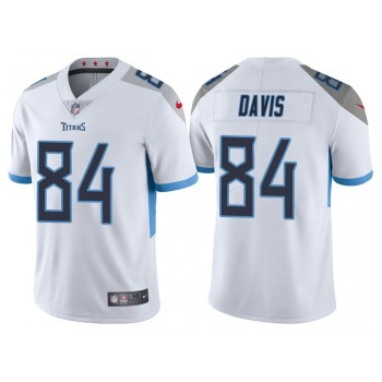 Men's Tennessee Titans #84 Corey Davis White Vapor Untouchable Stitched Jersey Men's Tennessee Titans #84 Corey Davis White Vapor Untouchable Stitched Jersey