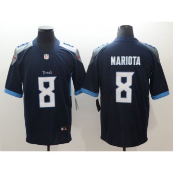 Men's Tennessee Titans #8 Marcus Mariota Navy New 2018 Vapor Untouchable Limited Stitched NFL Jersey Men's Tennessee Titans #8 Marcus Mariota Navy New 2018 Vapor Untouchable Limited Stitched NFL Jersey