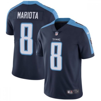 Men's Tennessee Titans #8 Marcus Mariota Navy Vapor Untouchable Limited Stitched NFL Jersey Men's Tennessee Titans #8 Marcus Mariota Navy Vapor Untouchable Limited Stitched NFL Jersey