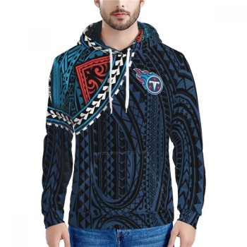 Men's Tennessee Titans Black/Blue Hoodie Men's Tennessee Titans Black/Blue Hoodie