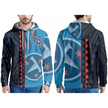 Men's Tennessee Titans Blue/Black/Red Pullover Hoodie Men's Tennessee Titans Blue/Black/Red Pullover Hoodie
