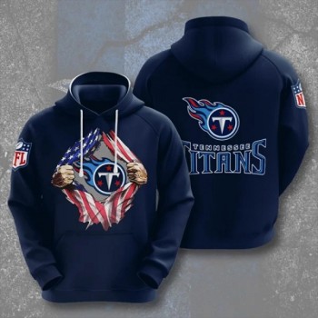 Men's Tennessee Titans Navy 3D Trending T-Shirt Hoodie Men's Tennessee Titans Navy 3D Trending T-Shirt Hoodie