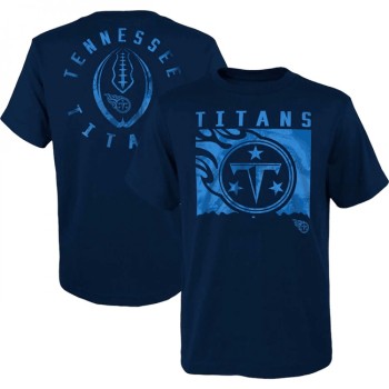 Men's Tennessee Titans Navy Preschool Liquid Camo Logo T-Shirt Men's Tennessee Titans Navy Preschool Liquid Camo Logo T-Shirt