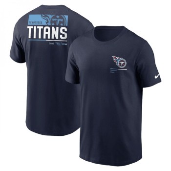 Men's Tennessee Titans Navy Team Incline T-Shirt Men's Tennessee Titans Navy Team Incline T-Shirt