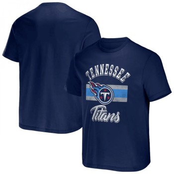Men's Tennessee Titans Navy x Darius Rucker Collection Stripe T-Shirt Men's Tennessee Titans Navy x Darius Rucker Collection Stripe T-Shirt