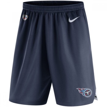 Men's Tennessee Titans Navy Knit Performance Shorts