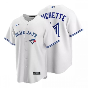 Men's Toronto Blue Jays #11 Bo Bichette White Cool Base Stitched MLB Jersey Men's Toronto Blue Jays #11 Bo Bichette White Cool Base Stitched MLB Jersey
