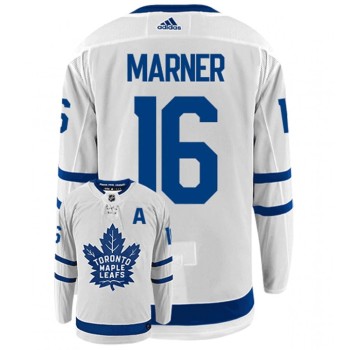 Men's Toronto Maple Leafs #16 Mitchell Marner White Stitched Jersey Men's Toronto Maple Leafs #16 Mitchell Marner White Stitched Jersey