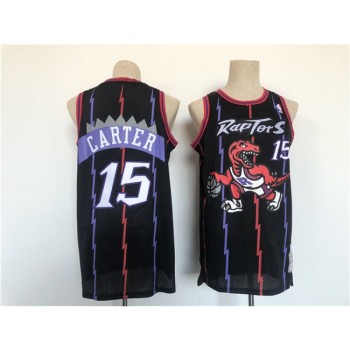 Men's Toronto Raptors #15 Vince Carter Black Basketball Jersey Men's Toronto Raptors #15 Vince Carter Black Basketball Jersey