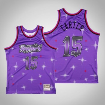 Men's Toronto Raptors #15 Vince Carter Purple Swingman Classic Airbrush Stitched Jersey Men's Toronto Raptors #15 Vince Carter Purple Swingman Classic Airbrush Stitched Jersey